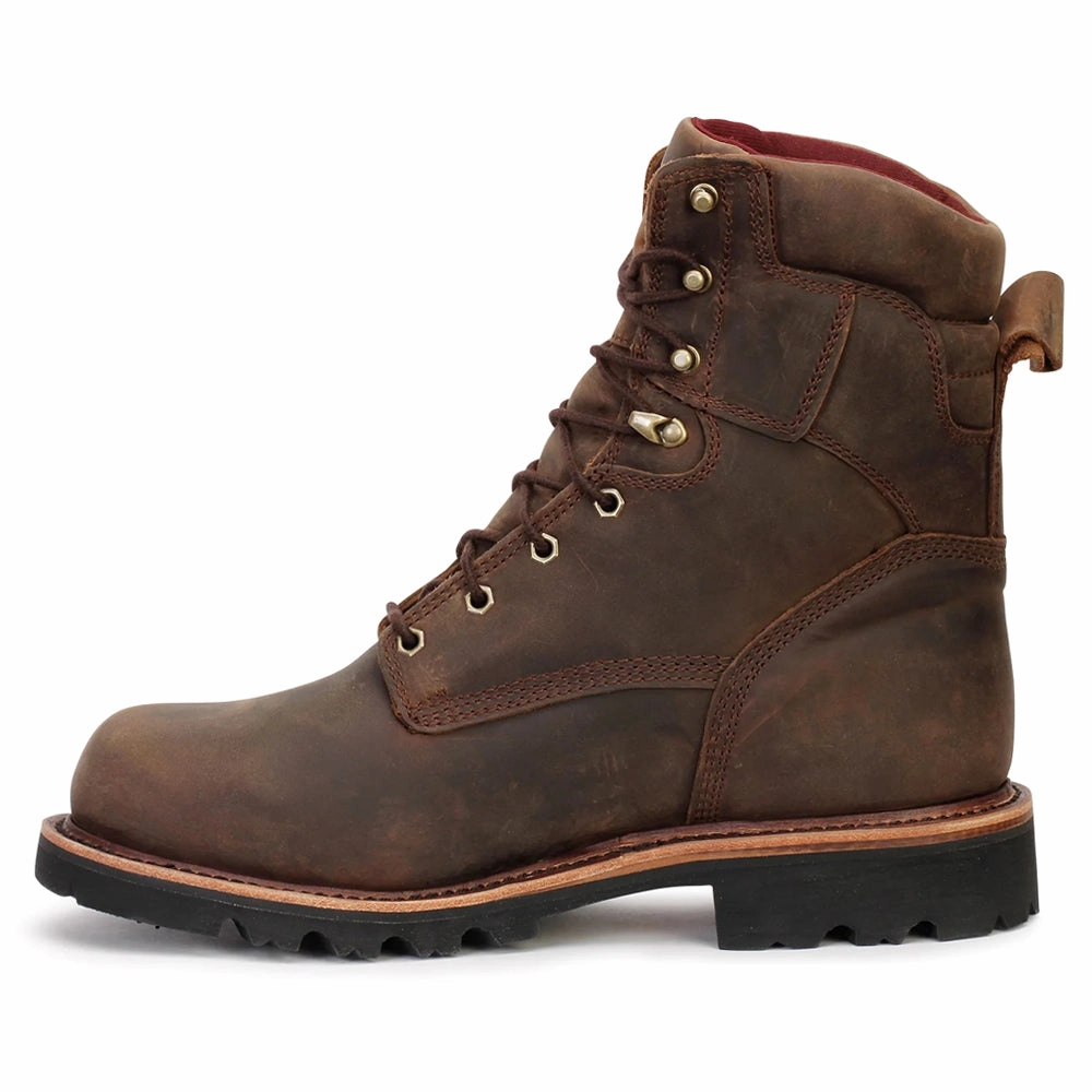 Foot Protection Super DNA 8 Inch Waterproof Insulated Lace Up Work Boots