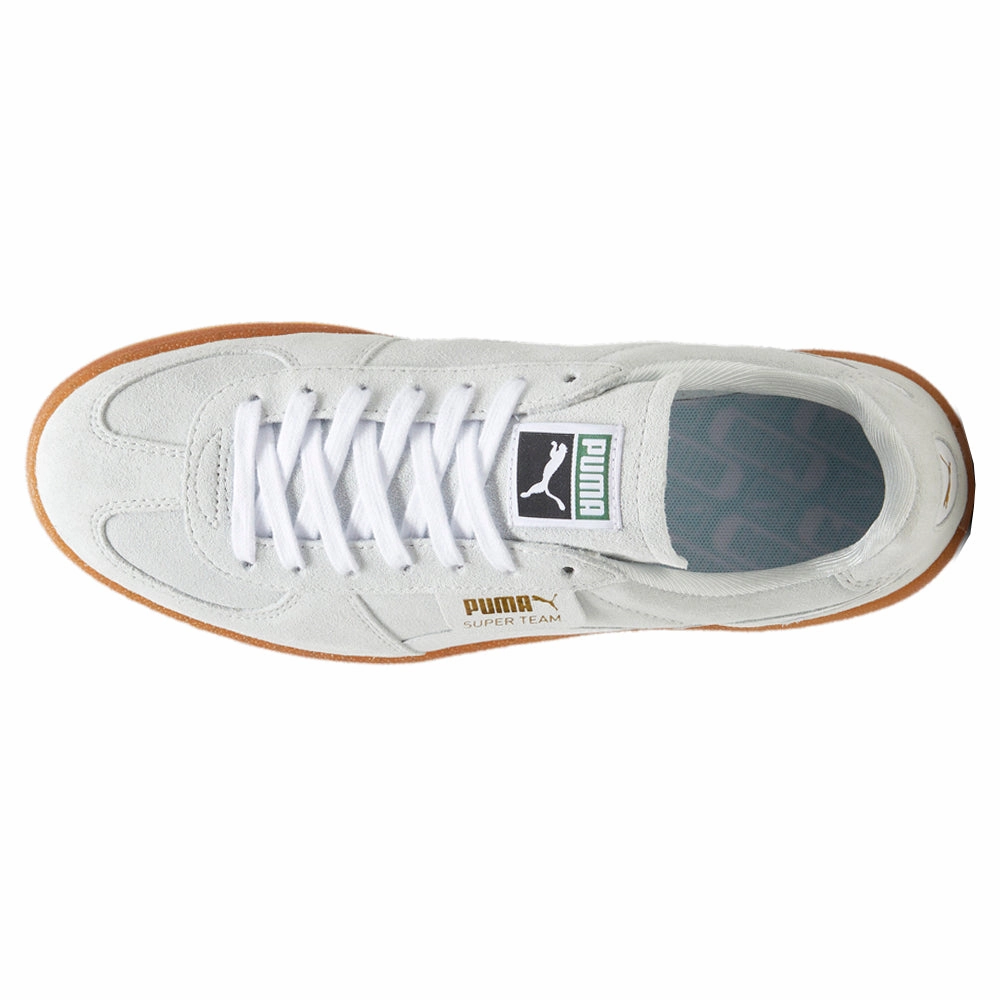 Super Team Suede Lace Up Sneakers Cushioned