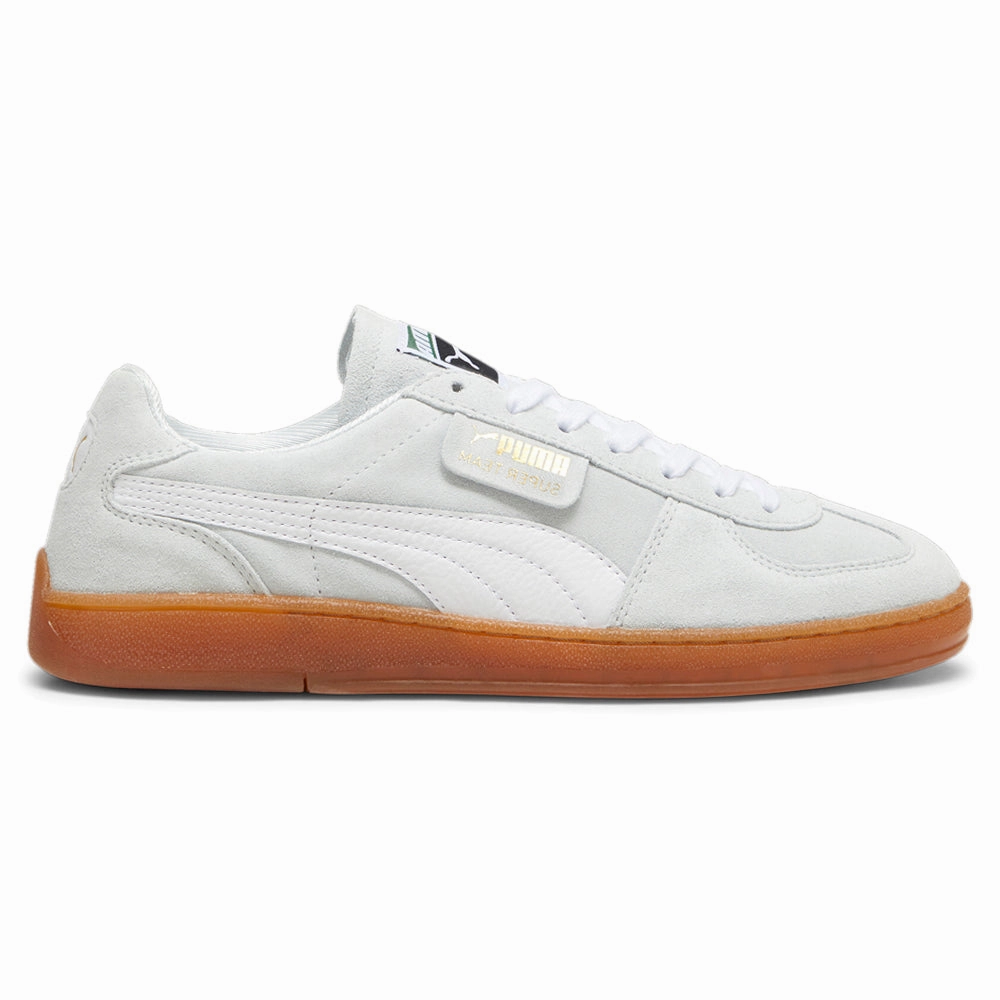 Effortless support Super Team Suede Lace Up Sneakers