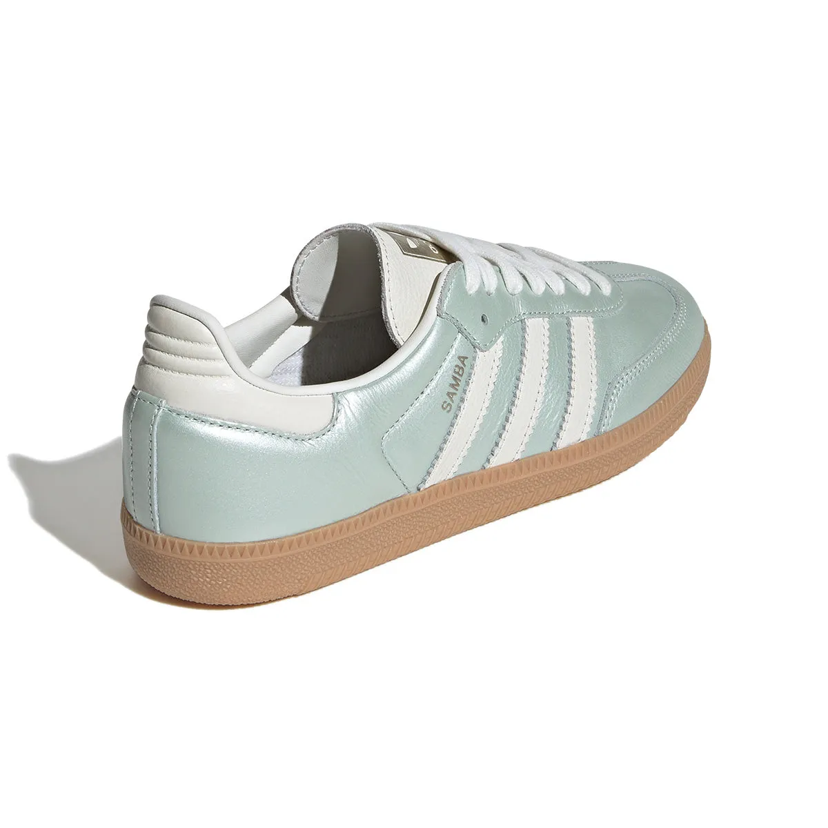Wmns Samba OG 'Linen Green Metallic' Large Layered cushioning