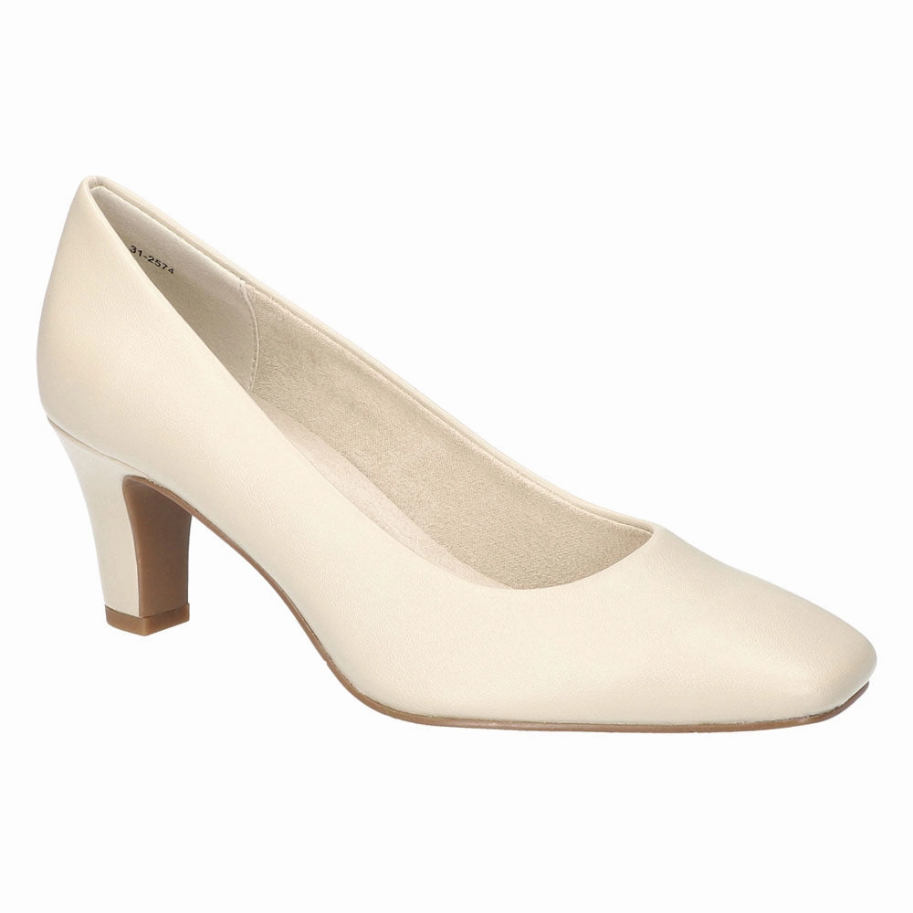 Subtle Edge Poet Square Toe Pumps