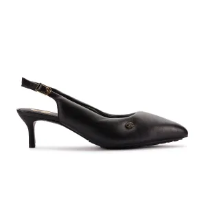 Red least formal   Martine rose Wmns CUR Sling 1 'Black Leather'