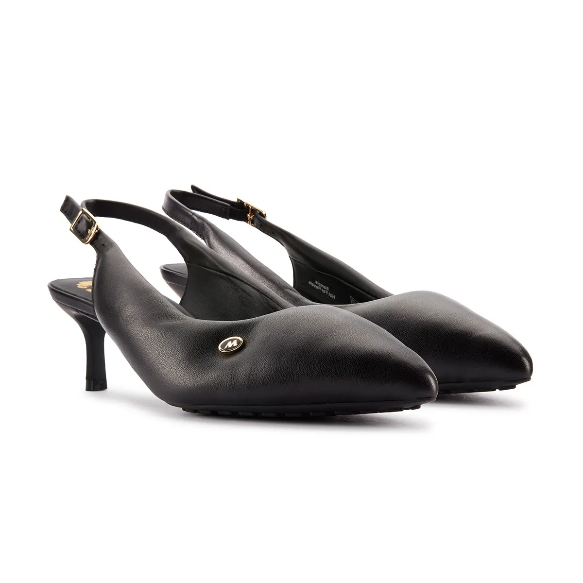   Martine rose Wmns CUR Sling 1 'Black Leather' Ultimate Ease