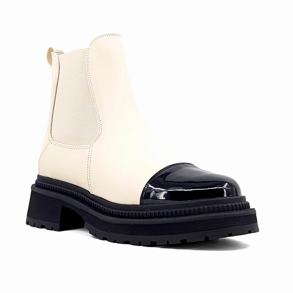 Zeina Round Toe Chelsea Boots Comfort Stretch Breathable