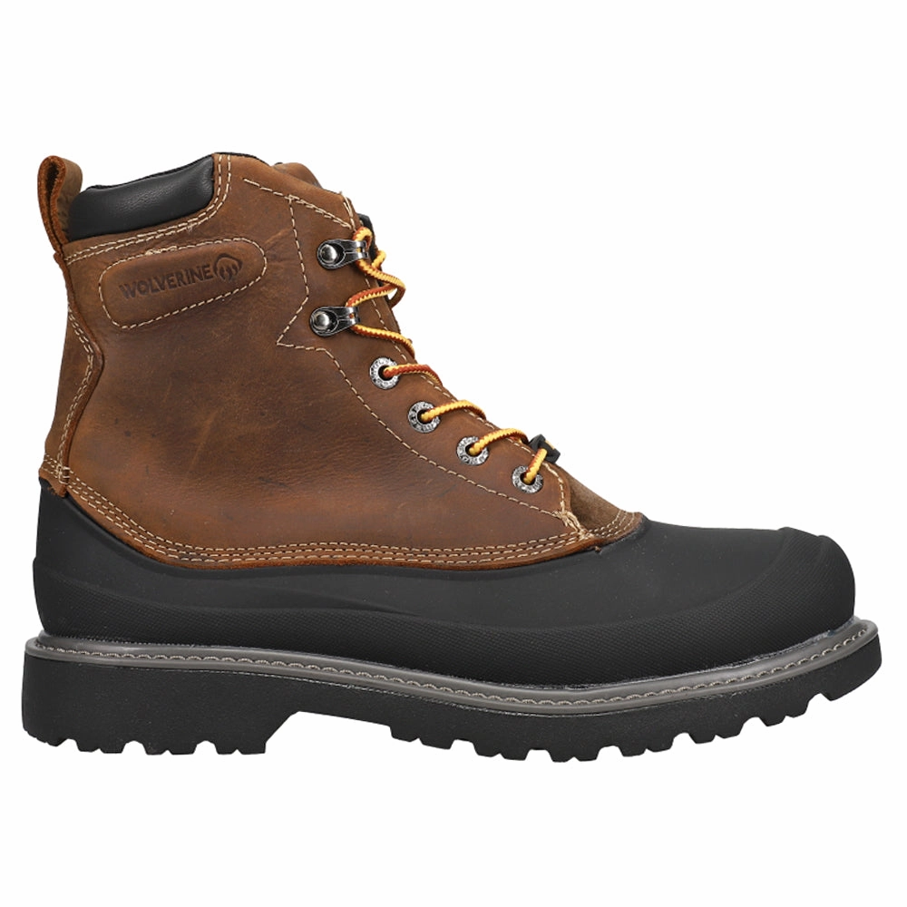 Swamp Monster 6 Inch Waterproof Steel Toe Work Boot Orthopedic Support