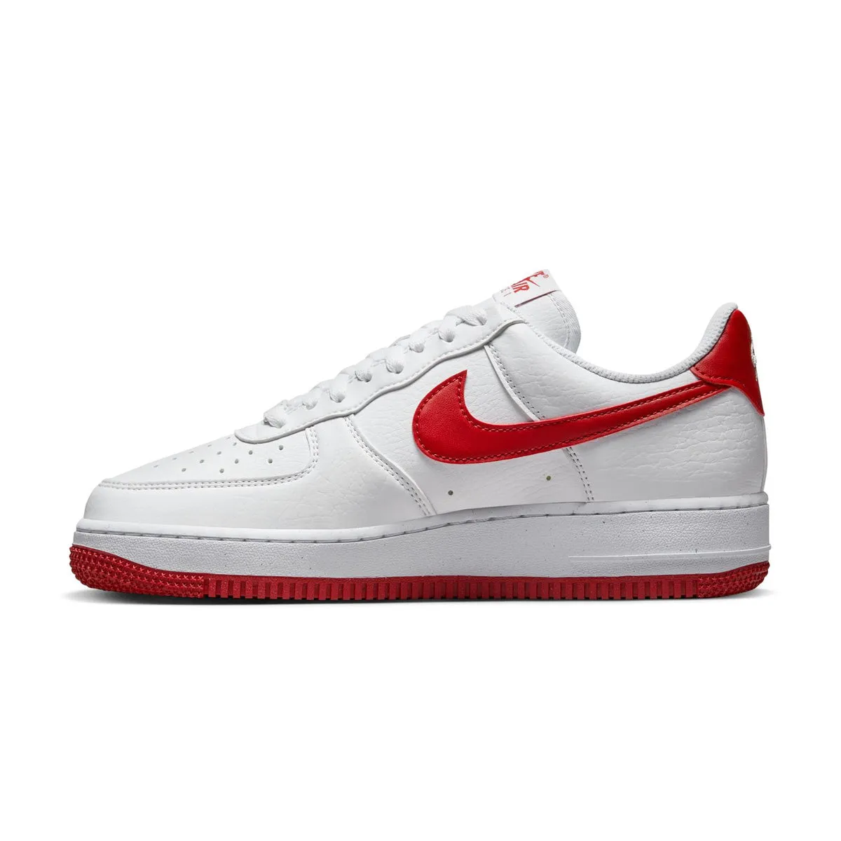 Wmns Air Force 1 ??07 Next Nature 'White Red' Flexible Construction