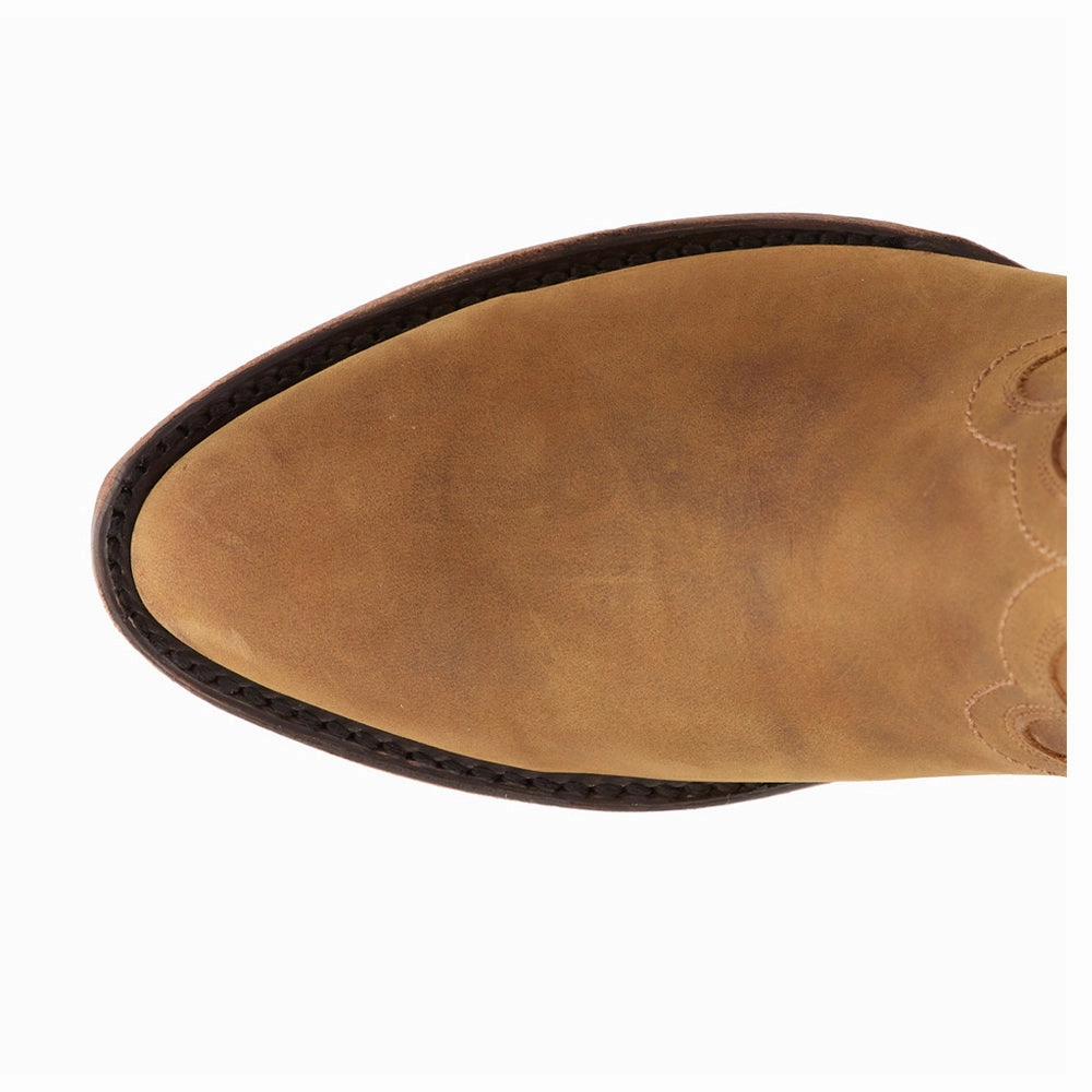 Waterproof Active Nomad Dust Guard Plain Jane Zipper Round Toe Cowboy Bootie