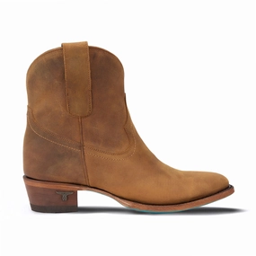 waterproof Plain Jane Zipper Round Toe Cowboy Bootie