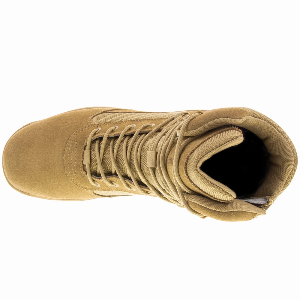 Tactical Sport 2 Tall 8 Inch Side Zip Work Boots Quick Dry Fabric Technology