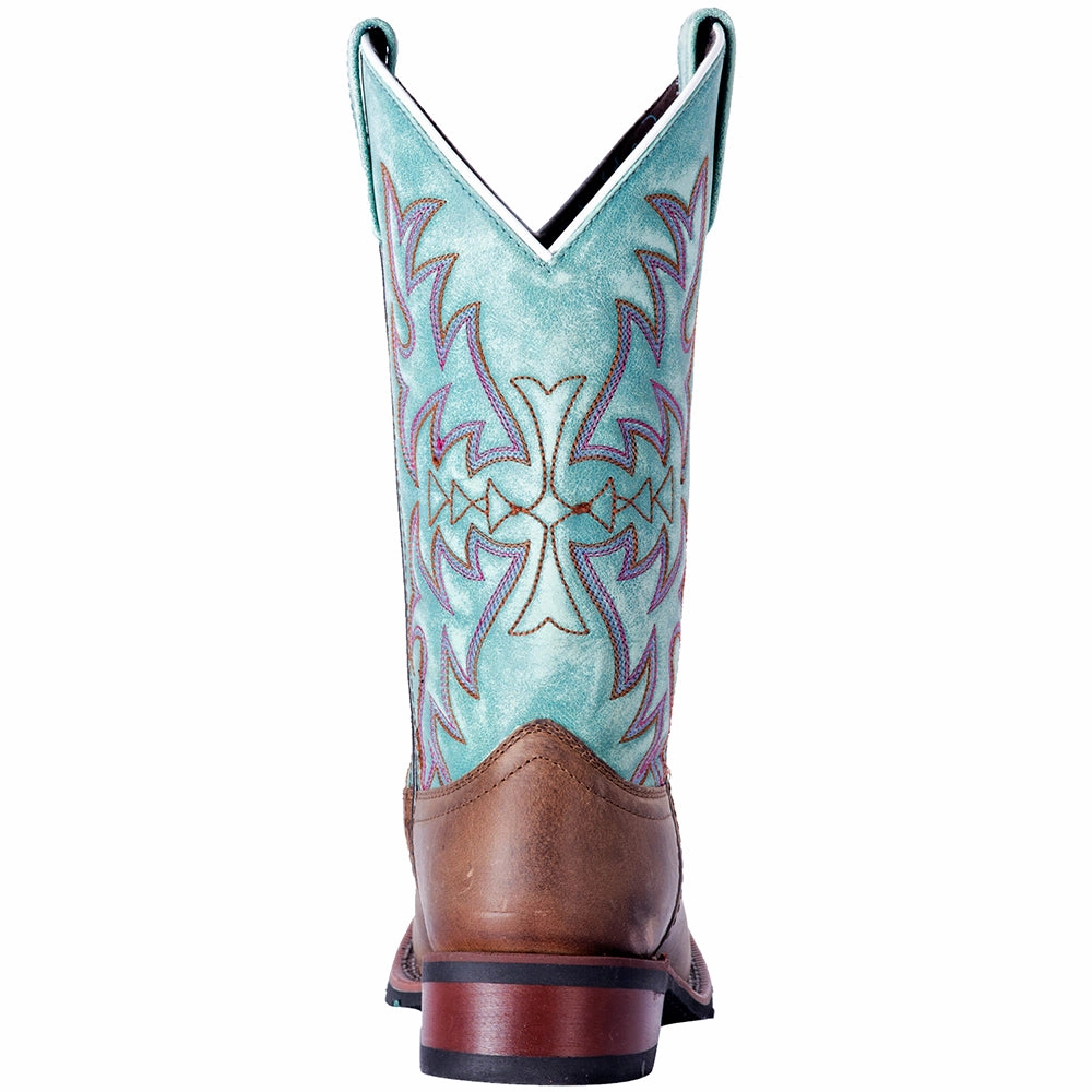 Impact Diffusion Layer Cold-resistant Anita Embroidered Square Toe Cowboy Boots