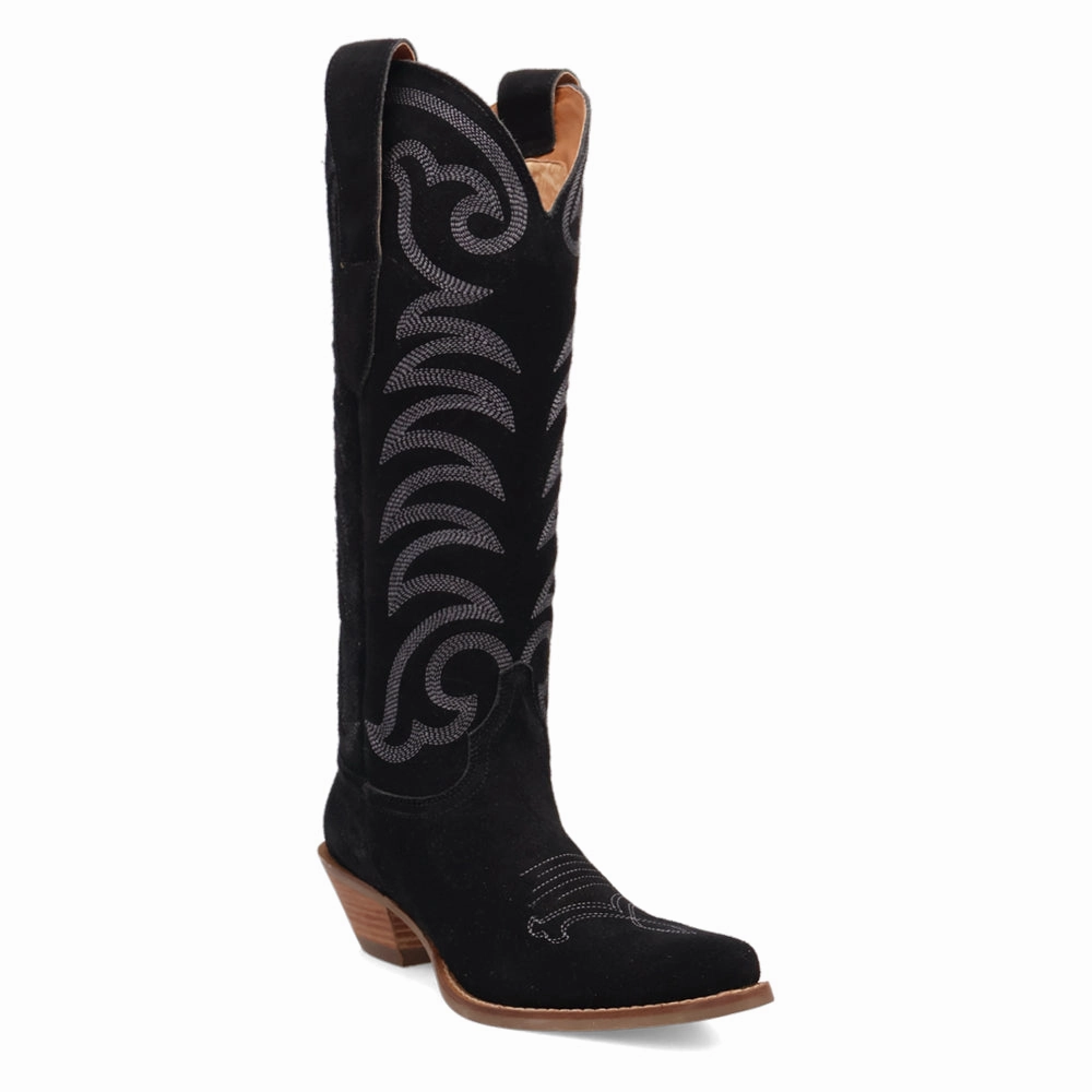 Feather Light Hiking Trails Comfortable Design Movin' On Embroidered Snip Toe Cowboy Boots