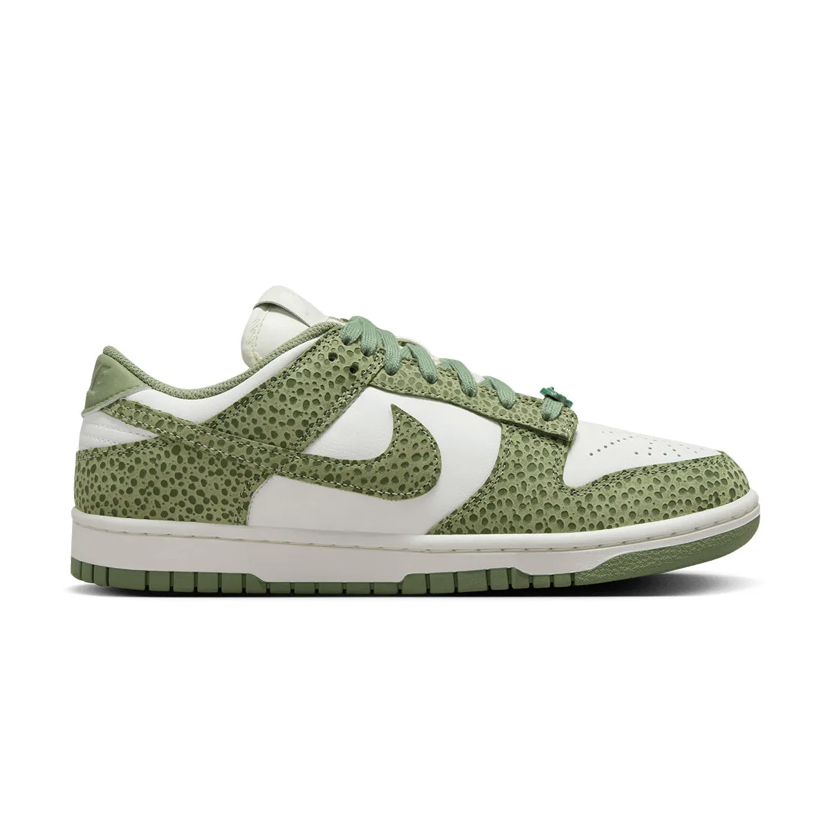 line Double Stitch Construction Wmns Dunk Low Premium 'Safari Honeydew'