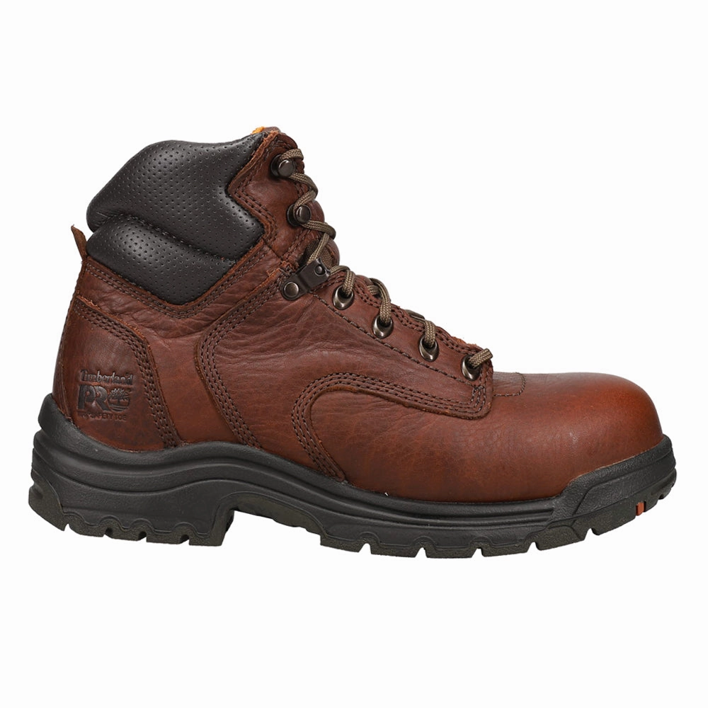 Titan 6 Inch Electrical Hazard Alloy Toe Work Boots Durable Stitching fundamental