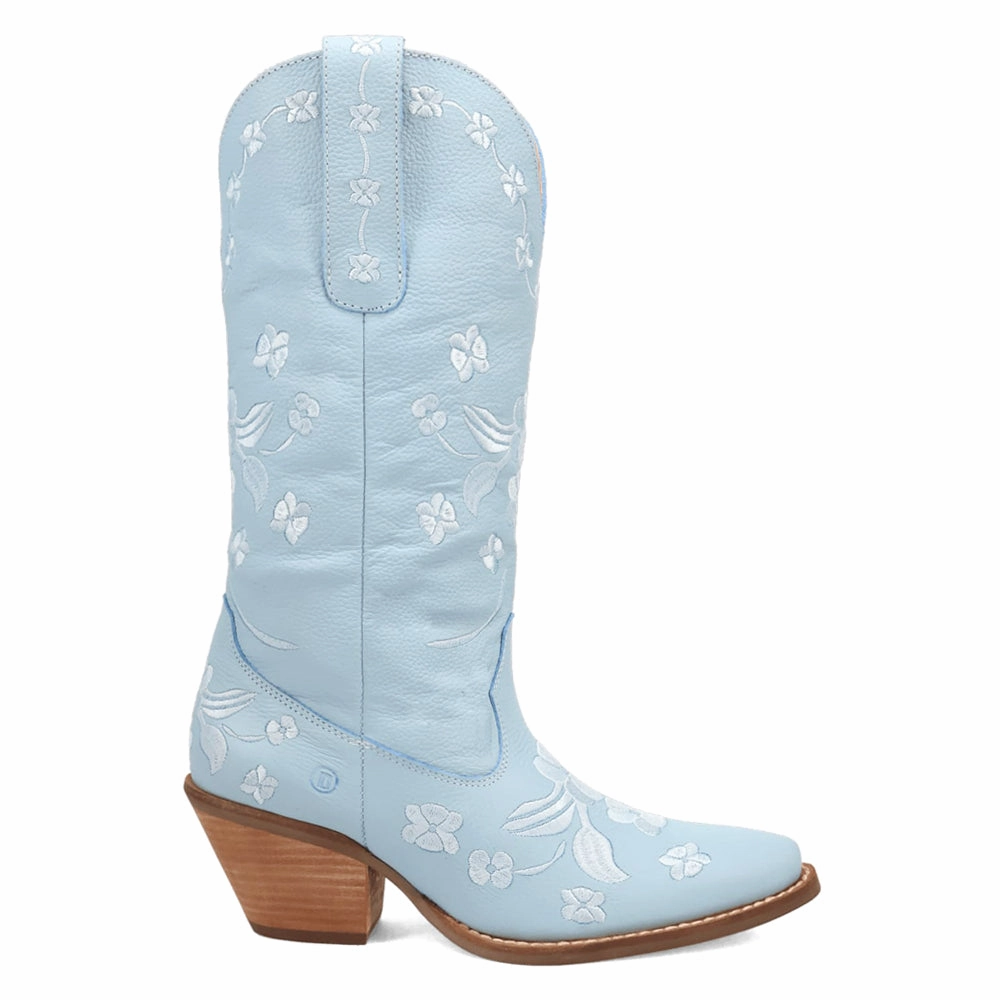 Heat Lock Daily Movement Love Bug Floral Embroidered Snip Toe Cowboy Boots