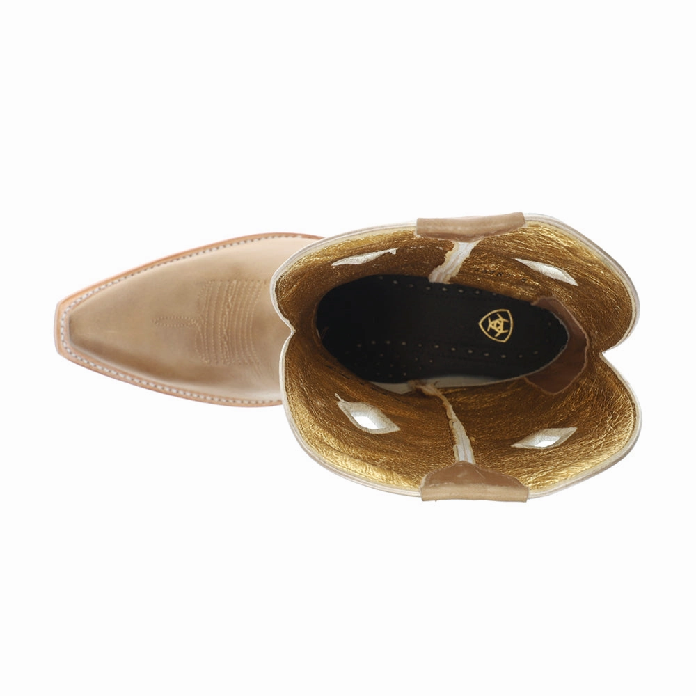 Low Maintenance Starlight Cut-Outs Embroidered Snip Toe Cowboy Boots