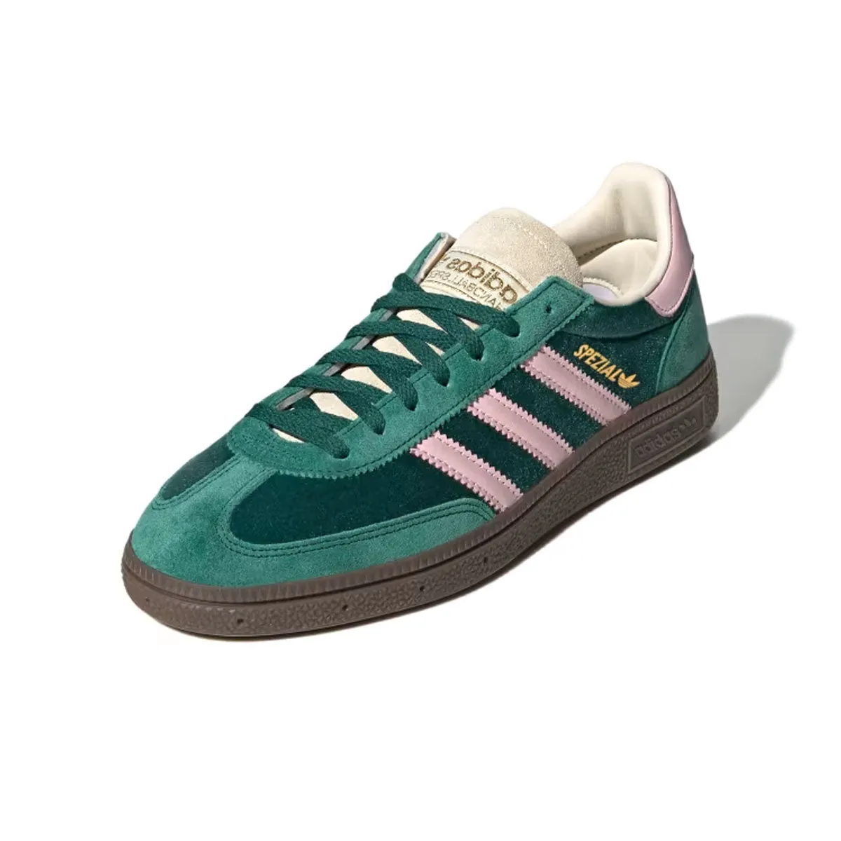 side - vents Wmns Handball Spezial 'Collegiate Green Clear Pink'