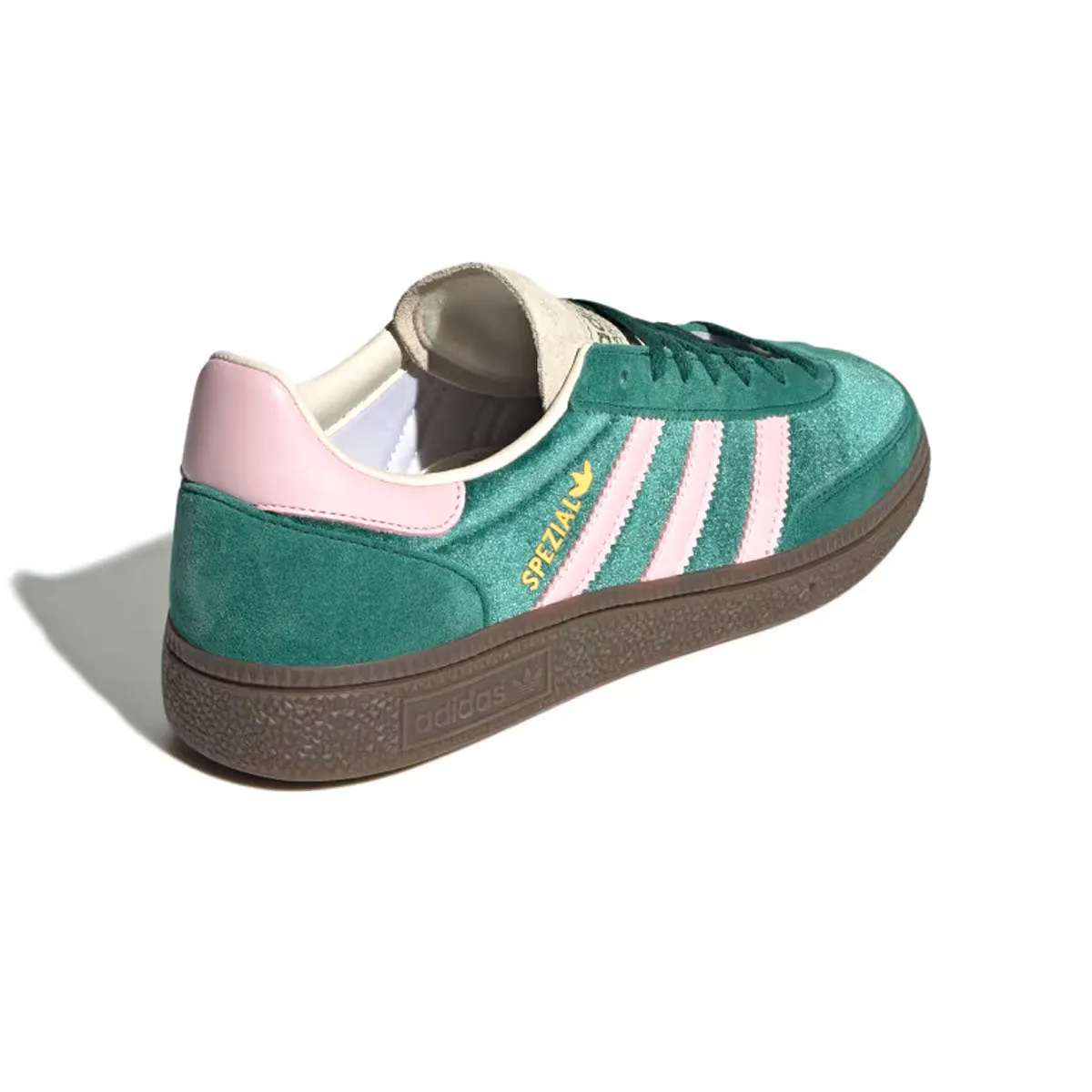 Wmns Handball Spezial 'Collegiate Green Clear Pink' snowy