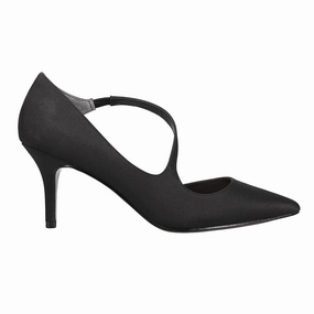 Thelma Pointed Toe Mary Jane Evening Pumps Exact Fit