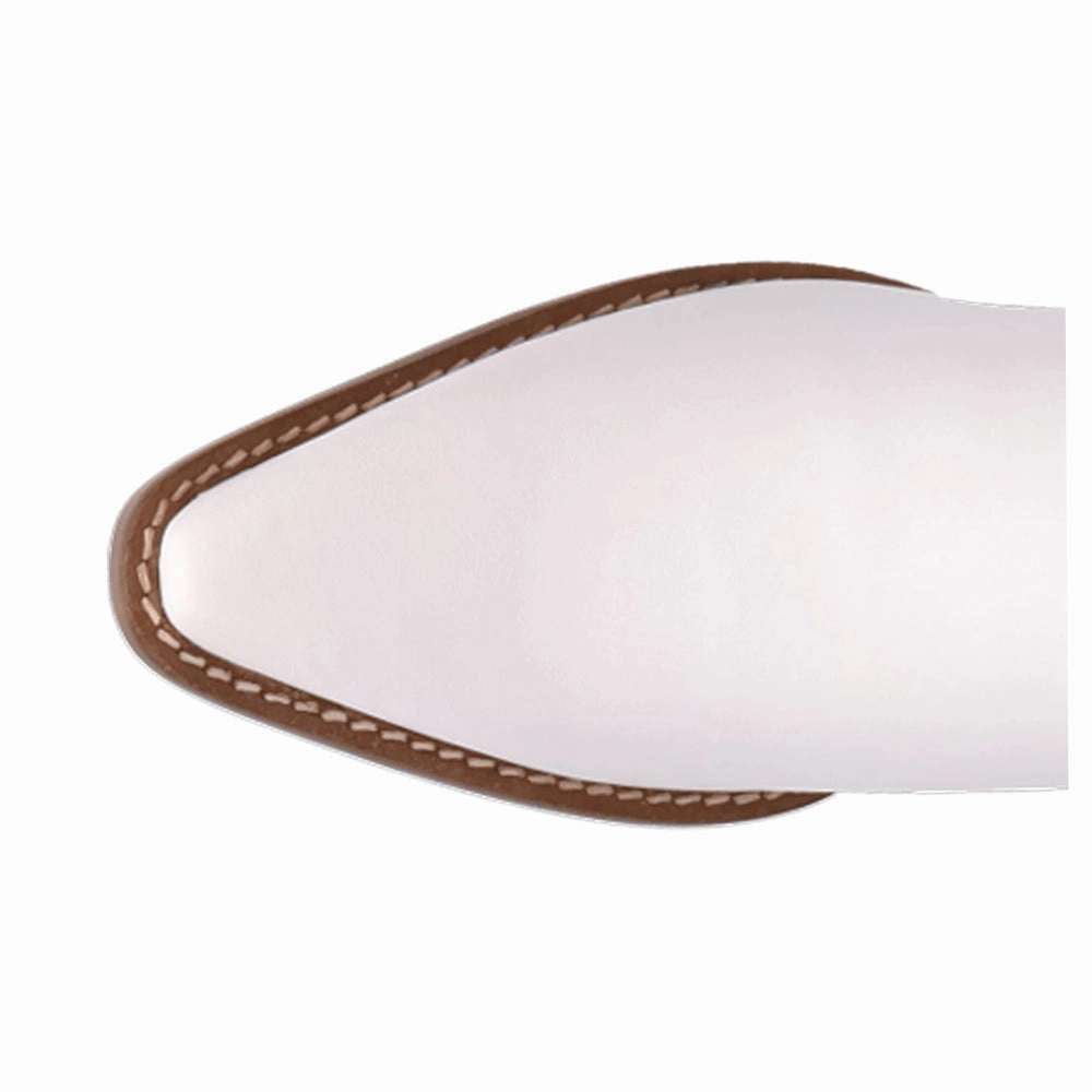 dry surface Milano Studded Snip Toe Cowboy Booties