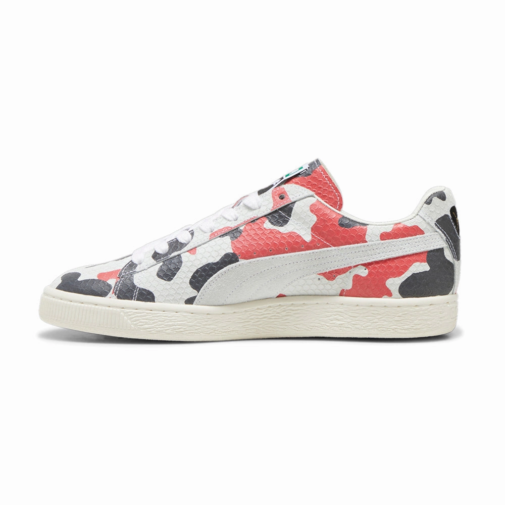 Dynamic Traction Pattern Suede Made In Japan Koi Lace Up Sneakers