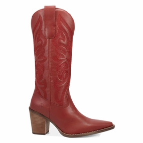 Workwear Style Hensley Embroidered Snip Toe Pull On Cowboy Boots