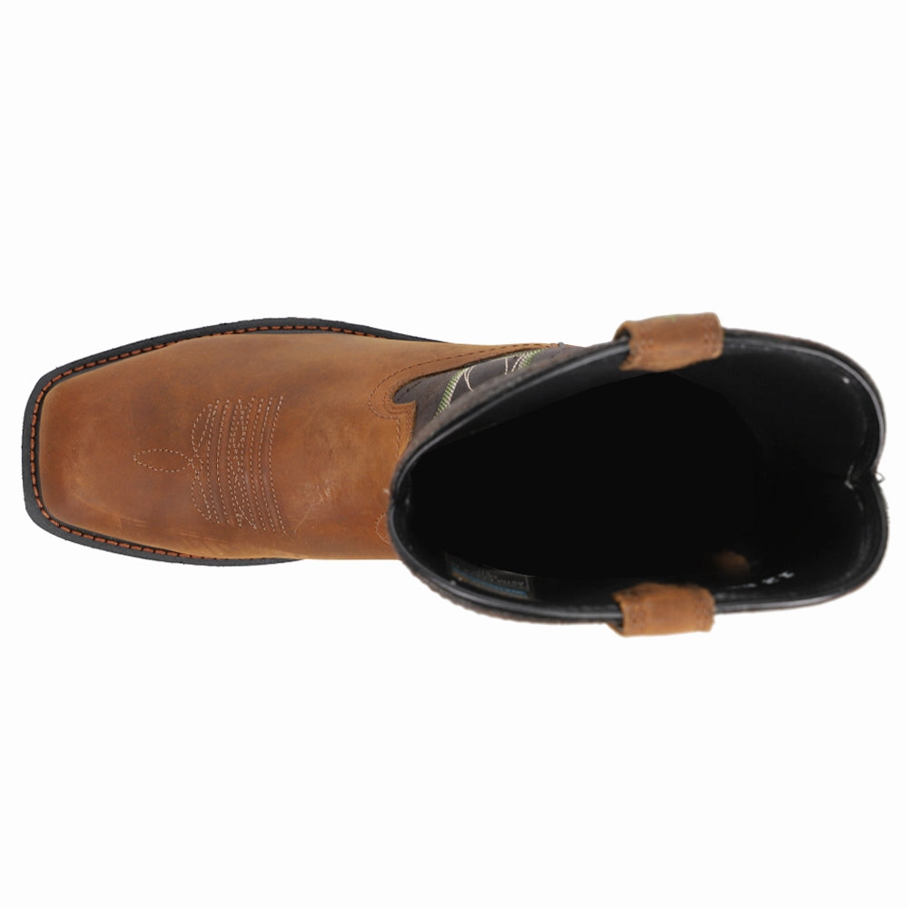 engaging desert Rigtek 11 Inch Waterproof Composite Toe Work Boots