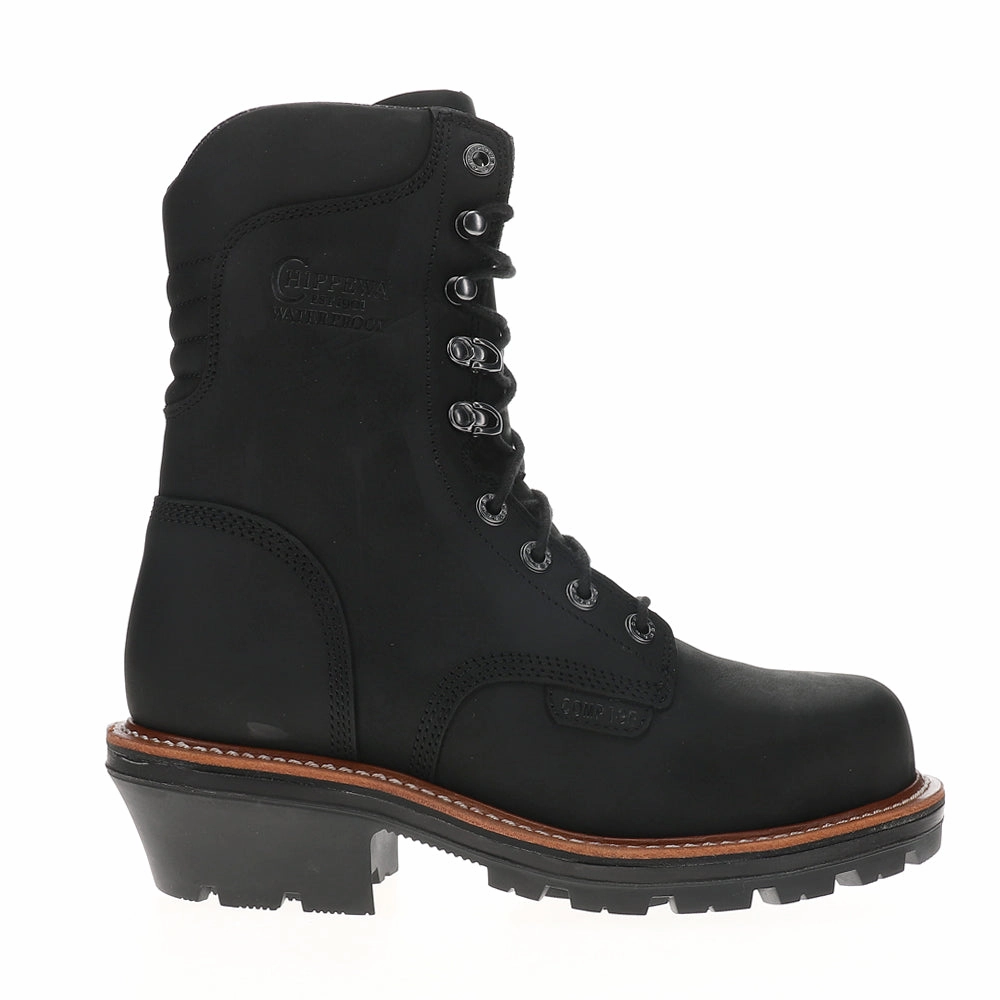 Thunderstruck 9 Inch Waterproof Nano Composite Toe Logger Work Boots Anti Odor Treatment walking - specific benefits