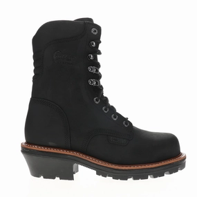 Thunderstruck 9 Inch Waterproof Nano Composite Toe Logger Work Boots Anti Odor Treatment walking - specific benefits