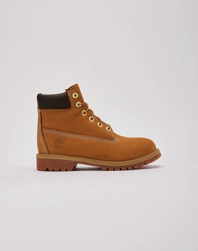 Grippy Outsole Rough Terrain Thermal Core Mountain Hike Timberland 6-Inch Premium Waterproof Boots Grade-School