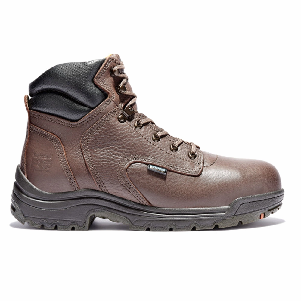 TiTAN 6 Inch Waterproof Alloy Toe Work Boots Thermal Insulation