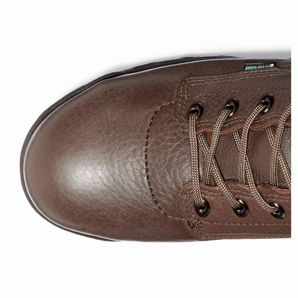 TiTAN 6 Inch Waterproof Alloy Toe Work Boots Impact Resistant Design Earth Tones