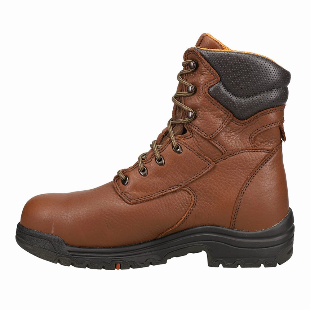 Titan 8 Inch Waterproof Alloy Toe Work Boots Dynamic Flex Grooves autumn - style