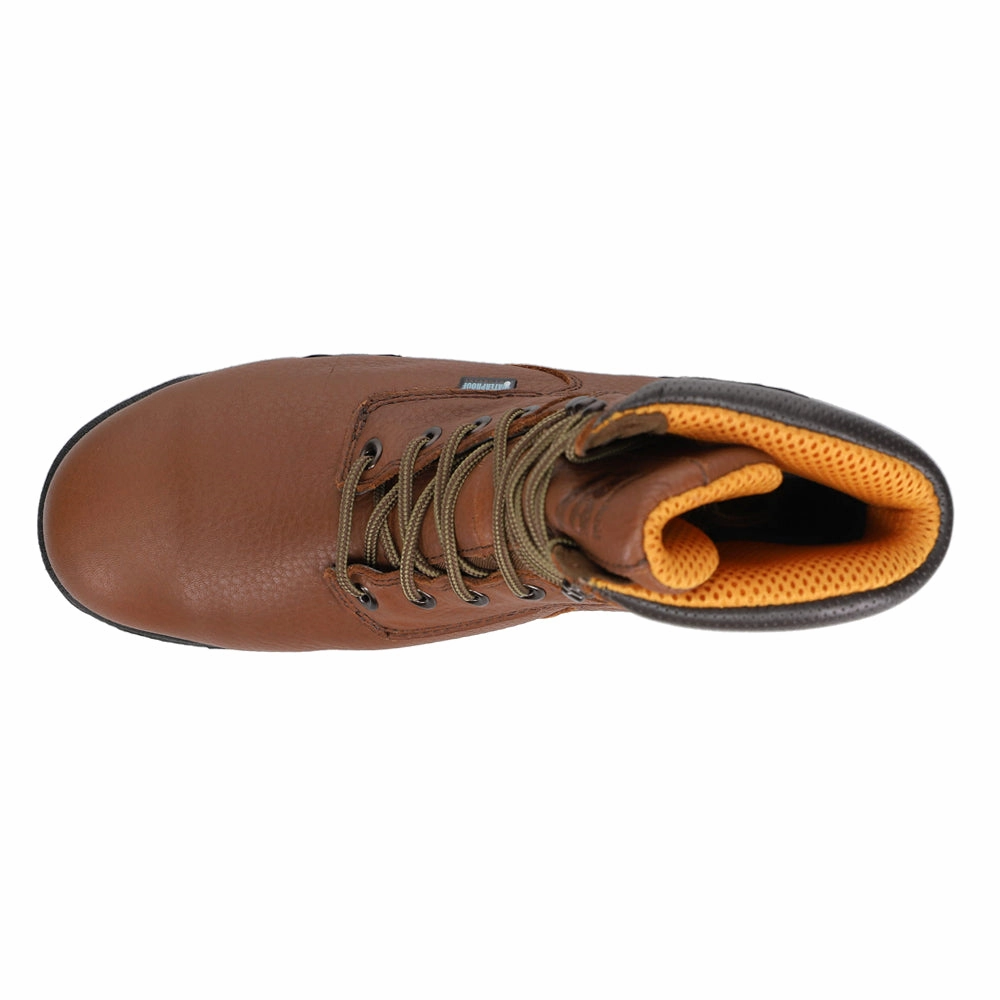 Titan 8 Inch Waterproof Alloy Toe Work Boots Air Circulation Channels monogrammed