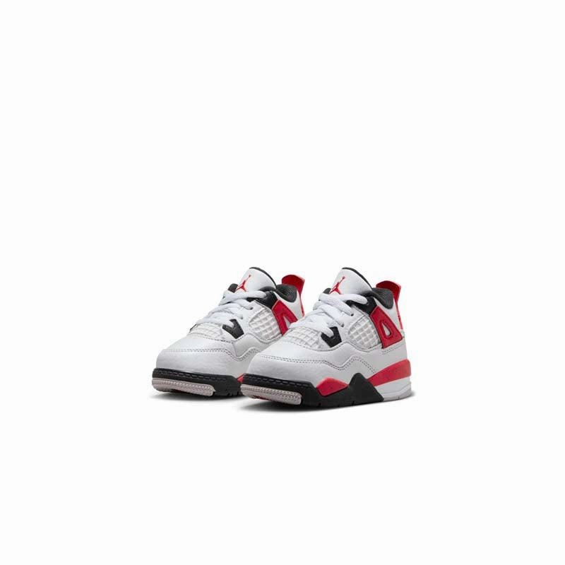 Unisex Styling Seamless Interior Design Toddler's Air Jordan 4 Retro 'Red Cement'