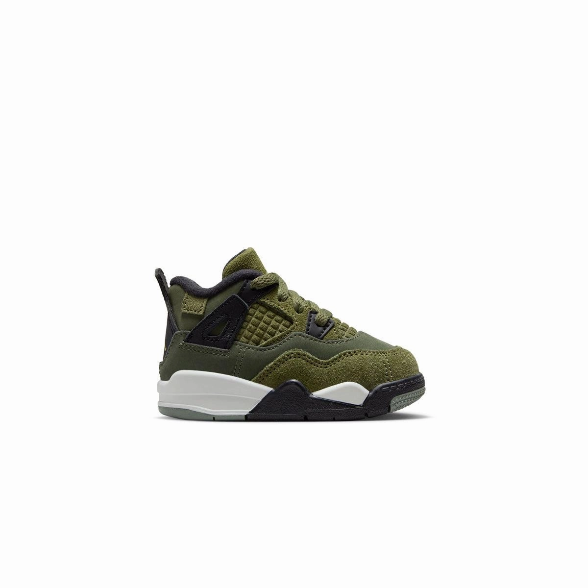 mountain boots Ultralight Composite Plate Toddlers' Air Jordan 4 Retro SE Craft 'Medium Olive'