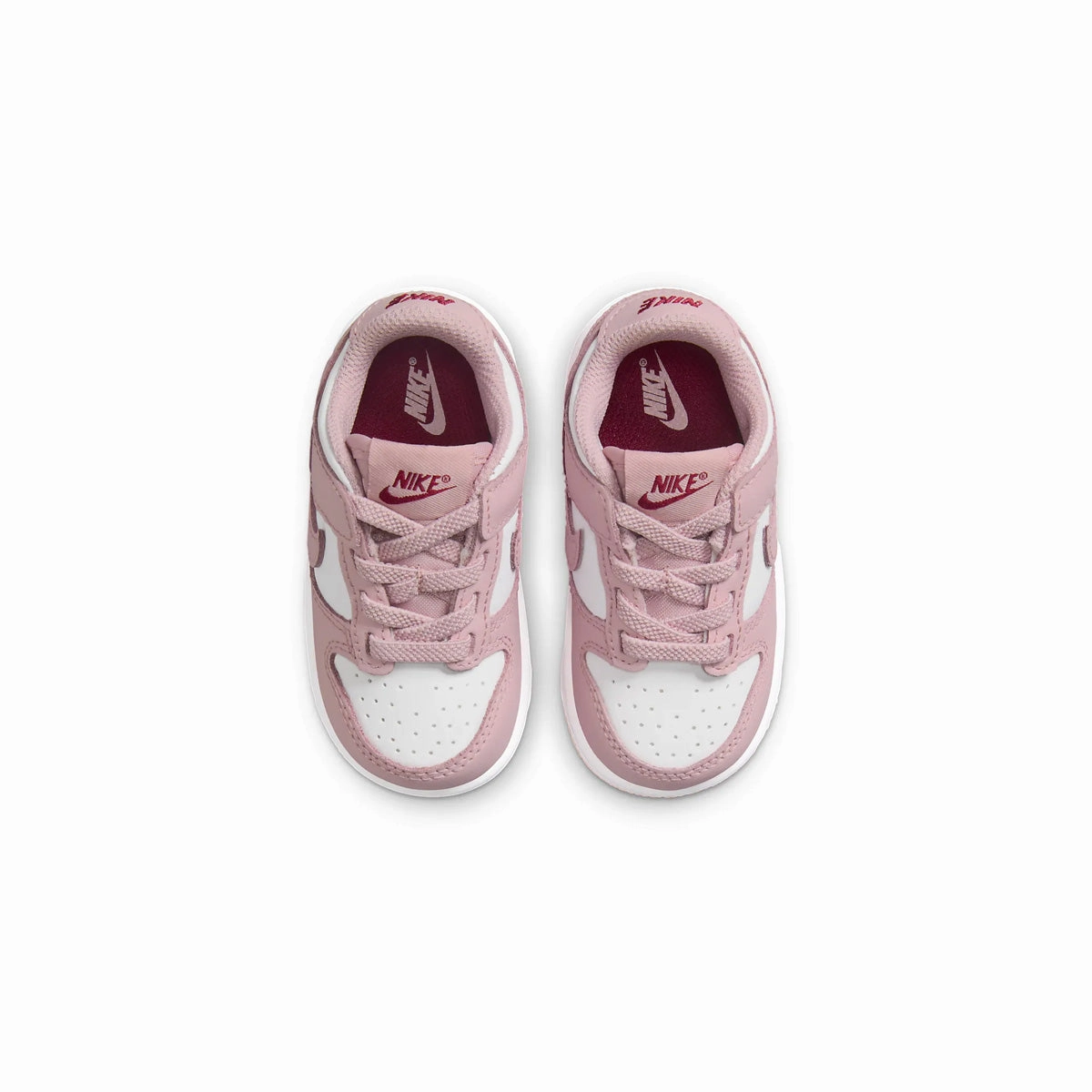 brand - recognition - level sunny Toddlers Dunk Low 'White Pink Glaze'