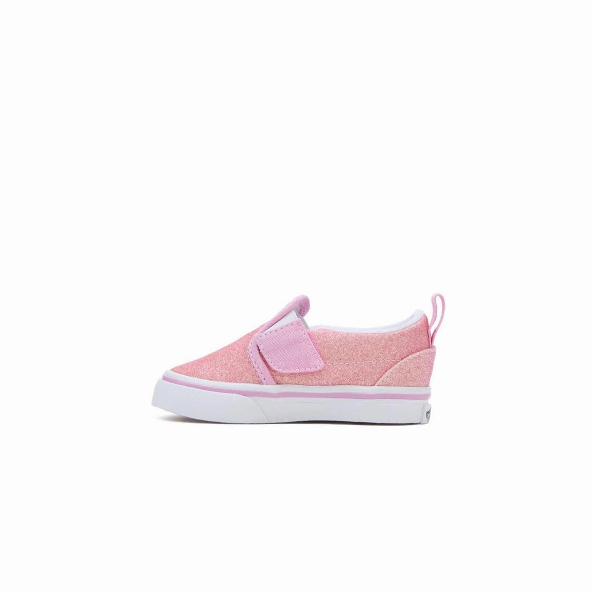 Multi Density Foam Layers Adult Toddlers Slip-On V Glitter 'Pink'
