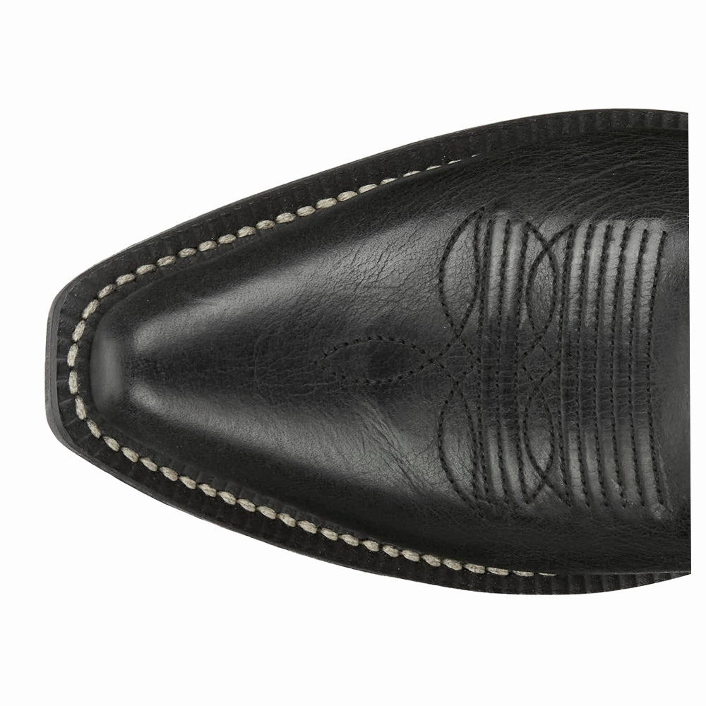 Contoured Footbed Shape Isabella 7 Inch Snip Toe Cowboy Booties