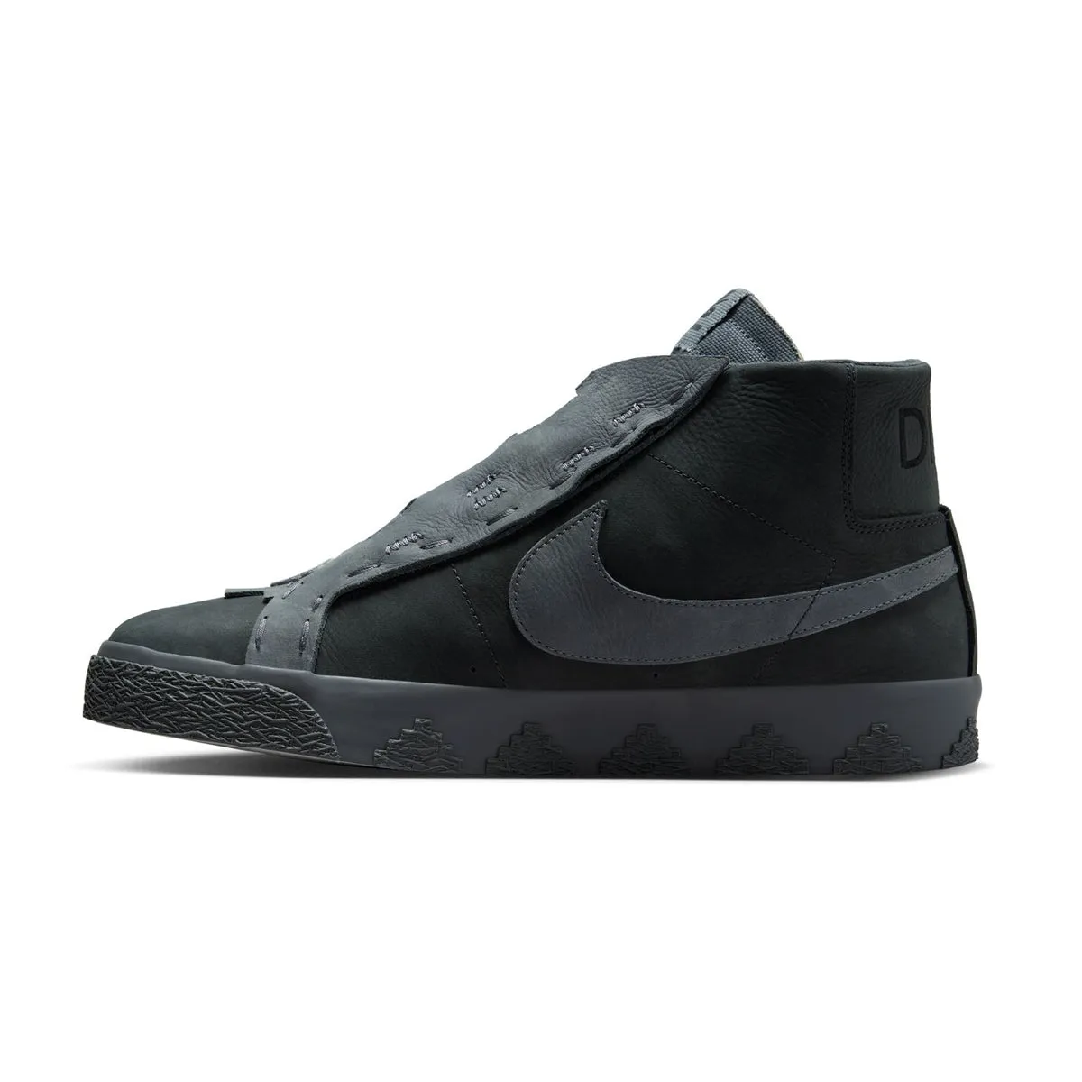 Effortless Style Rough texture   Di??orr Greenwood Zoom Blazer Mid QS 'Dark Smoke Grey'