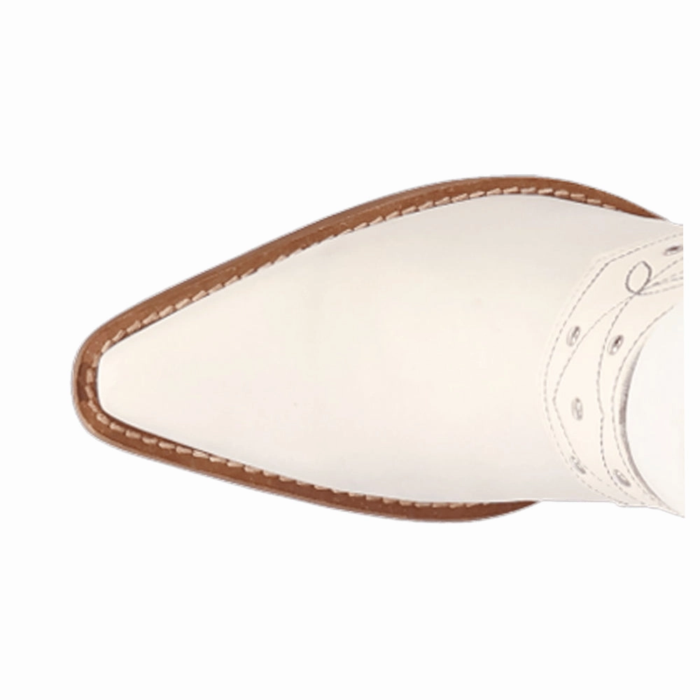 All Day Comfort Smooth Soles Grit N' Grace Slouchy Studded Snip Toe Pull On Cowboy Boots