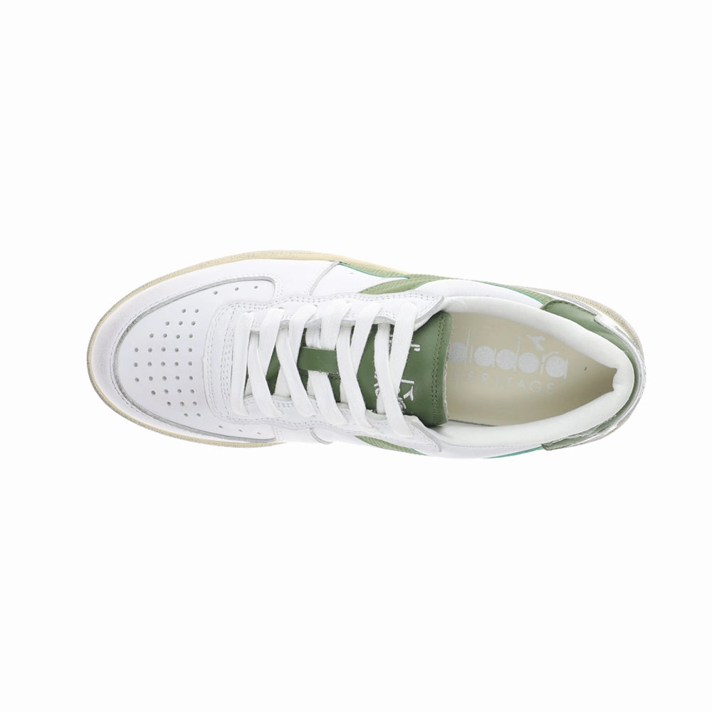 Upgraded piece Mi Basket Low Used Lace Up Sneakers