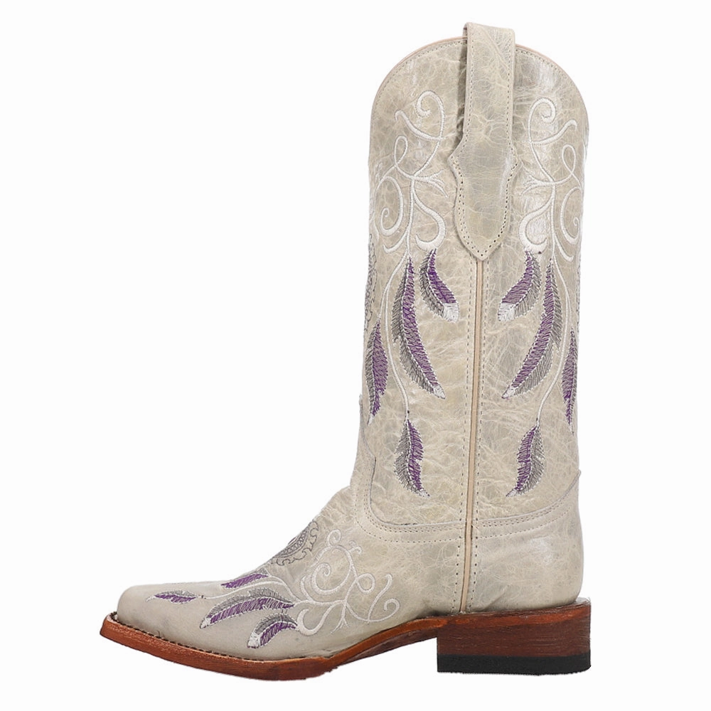 Waterproof Trail Exploration Dreamer Embroidered Narrow Square Toe Cowboy Boots