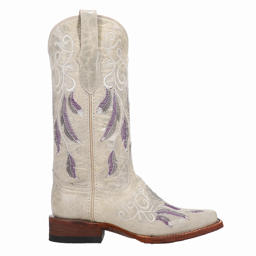 High-Quality Footwear Timeless Design Dreamer Embroidered Narrow Square Toe Cowboy Boots