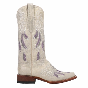 High-Quality Footwear Timeless Design Dreamer Embroidered Narrow Square Toe Cowboy Boots
