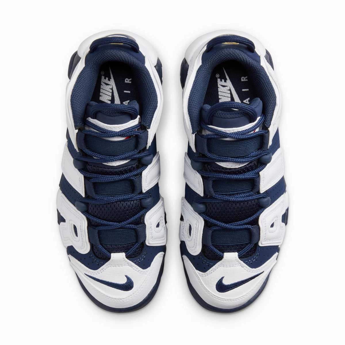 Ultra-soft sole warm - weather shoes Kids Air More Uptempo 'Midnight Navy'