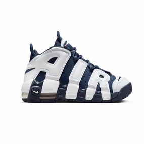 School - Friendly formal wearers' dress shoes Kids Air More Uptempo 'Midnight Navy'