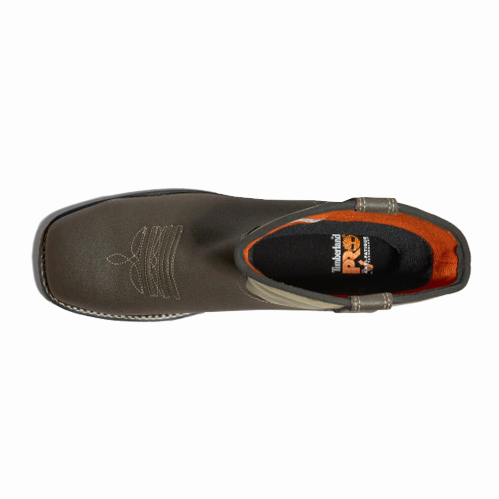 True Grit 8 Inch Waterproof Composite Toe Work Boots normal required