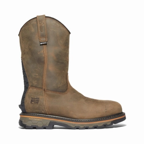 True Grit Pull On Waterproof Composite Toe Work Boots Ultra-soft wear Adaptive piece