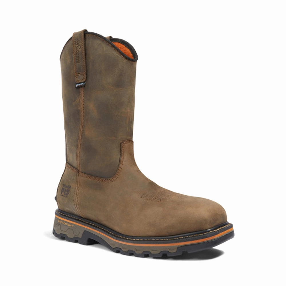 Reinforced toe foremost True Grit Pull On Waterproof Composite Toe Work Boots