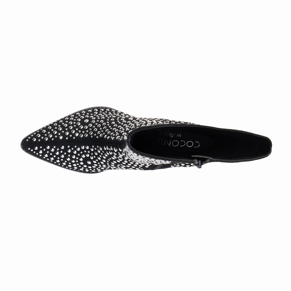 Lace Up Design Chelsea Design Twain Studded Pointed Toe Zippered Cowboy Boots